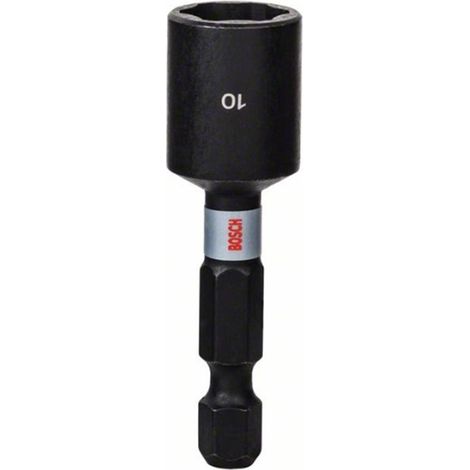 Punta Atornillado Impact Adaptador llave de vaso 10mm: 1ud  BOSCH 2608522352