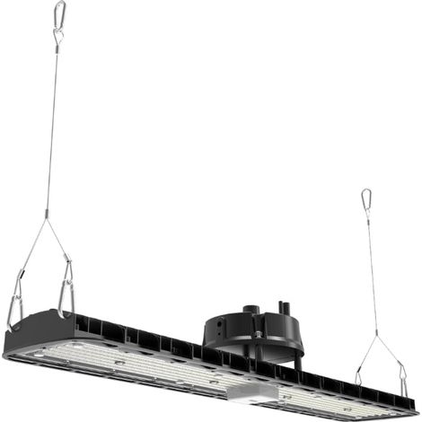 Réglette LED Suspendue 250W Ajustable avec Détecteur de Mouvement - SILUMEN