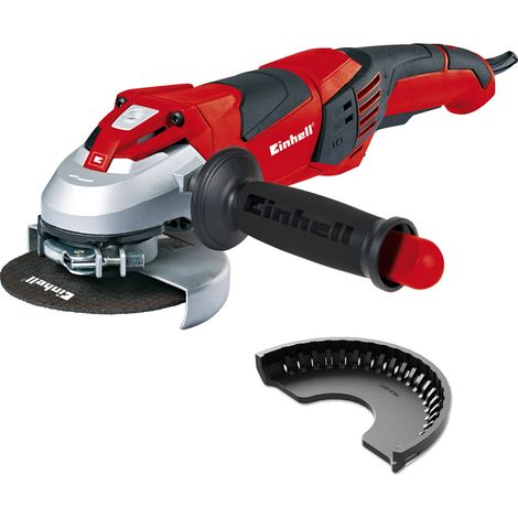 Einhell Winkelschleifer TE-AG 125 CE (1100 W, Scheibe Ø 125 mm, Konstantelektronik, Schutzhaube, Schlüssel im verstellbaren Zusatzhandgriff, ohne Trennscheibe) (1/10)