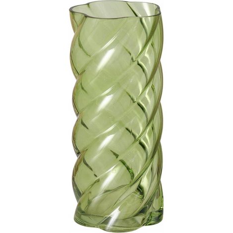 Vaso Boltze CURVO verde 30 cm design moderno