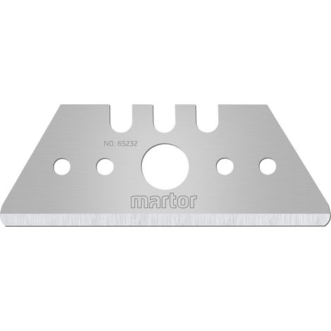 Trapezklinge 65232 L50,1xB19xS0,63mm m.Lochung 10 St./Spender MARTOR