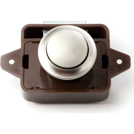 Bouton-poussoir de verrouillage pour porte de tiroir de placard de camping-car (1/3)