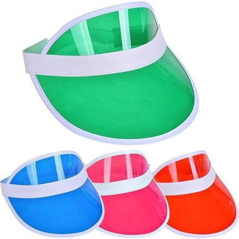 Visière unisexe, visière transparente, casquette à visière, adaptée au golf, au tennis et plus encore (1/3)