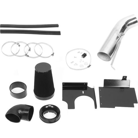 Système d'admission d'air froid de 4 pouces avec écran thermique, compatible avec Chevy Avalanche V8 4,8 L/5,3 L/6,0 L (1/5)