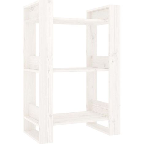 Maison Exclusive - Estantería/divisor de espacios madera pino bla (1/5)
