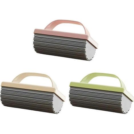 Balai de bureau, petit balai de nettoyage, éponge détachable, idéal pour les petits espaces, salle de bain, cuisine, vaisselle (1/5)