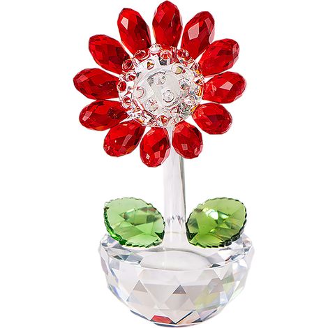 Décoration Intérieure Ensemble Fleurs Artificielles et Accessoires Mariage Vase Raton Laveur Pot Chaussure Rouge Style Champêtre Élégant pour Maison Bureau (1/5)