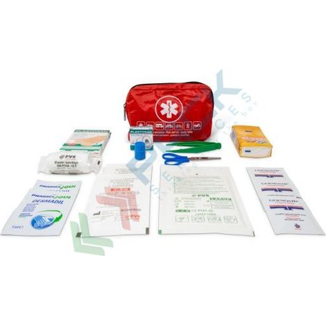 PVS Borsetta Di Primo Soccorso Softkit Rossa CPS674 Norma DM388 (1/2)