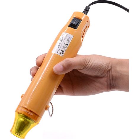 200cm de long Câble Pistolet à air chaud avec, Décapeurs thermiques pour gaines thermorétractable petit artisanat,300W, choix de deux températures (1/5)