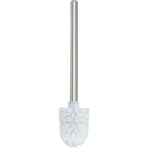 brosse wc de rechange chromé TUBE Blanc Spirella