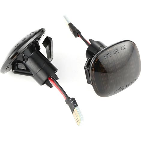 Kit Freccia Laterale a Led Side Marker Dinamica Lente Fume Audi A3 8L A4 8D OEM 4D0949127 (1/3)