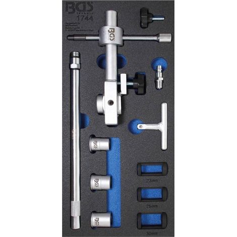 Insert Jeu de Lèvres Soupapes - 15 pcs - Kit Complet pour Réparation Moteur - Caoutchouc - D-Work (1/4)