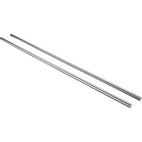 Mophorn 2 varillas de movimiento lineal de 1200 mm con diámetro de 20 mm, acero al carbono SFC20, resistentes a la oxidación y diseñadas para aplicaciones de precisión en corte, rectificado