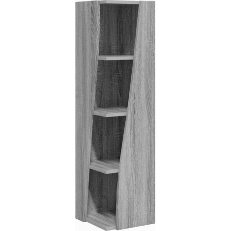 Maison Exclusive - Mobile angolare 27,5x27x102cm Legno ingegnerizzato (1/5)