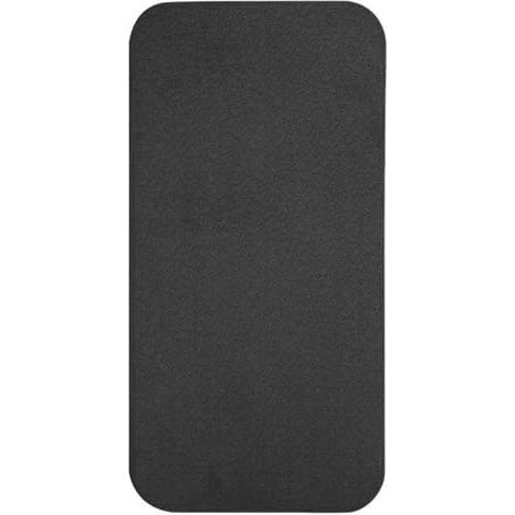 Lot de 2 tapis de sol pour planche - Tapis épais en TPE pour genoux, idéal pour les entraînements à domicile et la protection des articulations (noir) (1/3)