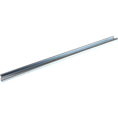Rs Pro – Rail DIN G 500mm x 32mm x 15mm – Acier électro-zingué – Non fendu – Pour installations électriques – Alimentation tableau électrique