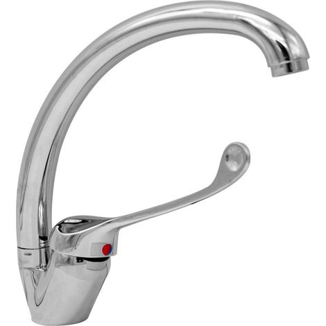 Robinet mitigeur pour cuisine avec clinique levier (1/4)
