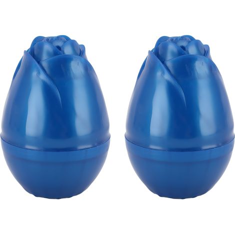 Lot de 2 nettoyants pour réservoir de toilettes, longue durée, efficace, nettoyage automatique, élimination des odeurs et des saletés, pour toutes les toilettes (1/5)