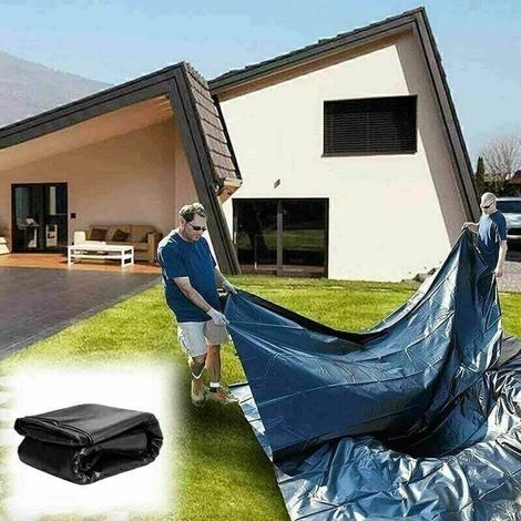 Grid Cool – 3 m x 5 m Poolabdeckung – Verstärkte HDPE-Membran – Wasserdicht, UV-beständig, flexibel – Für Teiche und Wassergärten (1/5)
