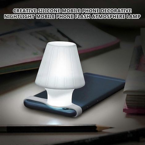 Neu importierter Silikon-Reiselichtdiffusor, geeignet für Mobiltelefone-White (1/4)