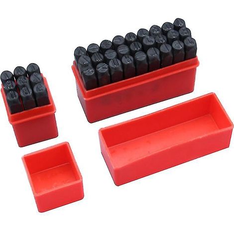 36-teiliges Buchstaben- und Zahlenstanzer-Set