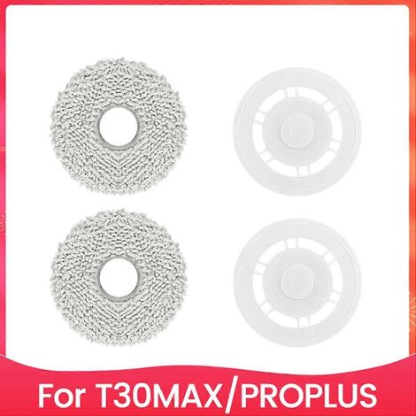 Support de lingette de nettoyage pour aspirateur robot ECOVACS DEEBOT T30MAX/T30PRO PLUS (pièce de rechange) (1/4)