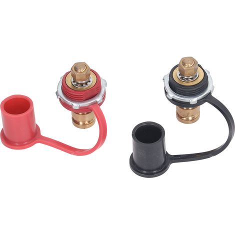 Kit de 4 bornes de chargeur de batterie à distance, bornes de connexion d'alimentation