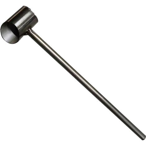 Cuillère à sucre pour barbe à papa, accessoire en acier inoxydable, pour fêtes de famille et célébrations.-30mm