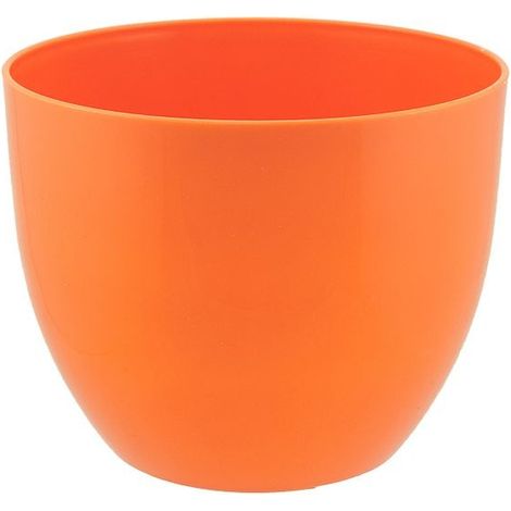 Pot à orchidées 12 cm, orange brillant (1/2)