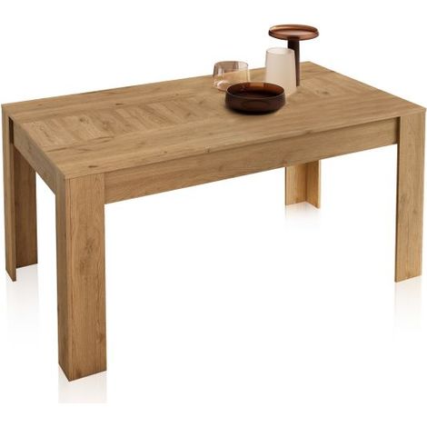 Mesa de comedor extensible Kana Roble Nude 140–200cm (ancho) x 75cm (alto) (1/5)