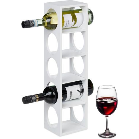 Weinregal aus bambus in wei