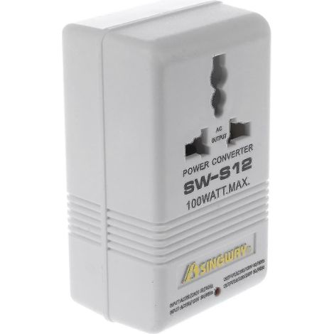 Convertisseur de tension Singway 100 W 110 V/120 V vers 220 V/240 V (1/5)