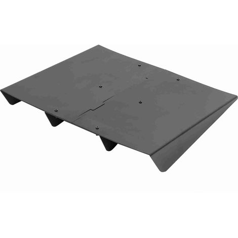 4 Fins Spoiler Diffuseur, Protecteur de Pare-Chocs Arrière Universel, Conception élégante pour Accessoire de Voiture, en Matériau ABS, Léger, Couleur Noire, env. (1/5)