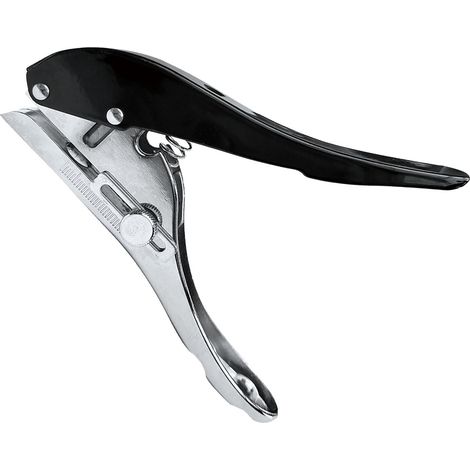 Perforateur 8mm en alliage de zinc, outil de poinçonnage à trou unique pour papier, installation et menuiserie (1/5)