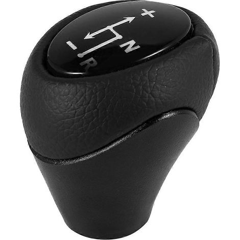 Pommeau de levier de vitesse automatique en cuir pour Mercedes-Benz Smart Fortwo Roadster 450 451 Brabus Fortwo (1/4)