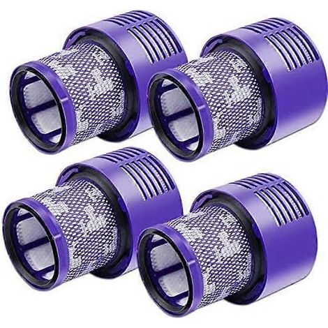 Lot de 4 filtres de rechange pour aspirateur Dyson V10, V10 Absolute, V10 Animal, V10 Motorhead et SV12. (1/5)