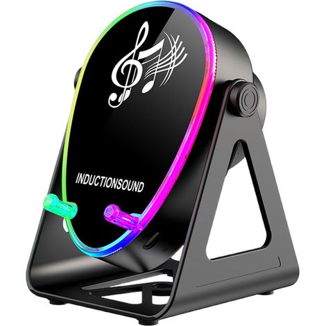 Enceinte À Induction sans Fil avec Lumière Rotation À 180 (1/5)