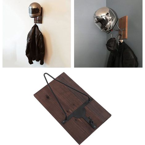 Porte-casque de moto et crochet de rangement pour veste (1/5)