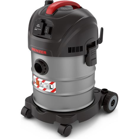 MENZER Aspiratore di Sicurrezza (Aspiratore a Umido/a Secco) VCL 320 Antistatic, Attrezzatura Antistatica Completa, Classe di Polvere L, 20 Litri (1/5)