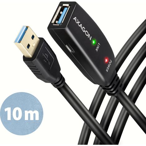 Axagon Cable De Extensión Adr-310 Usb 3.2 Gen 1 Activo 10M (1/3)
