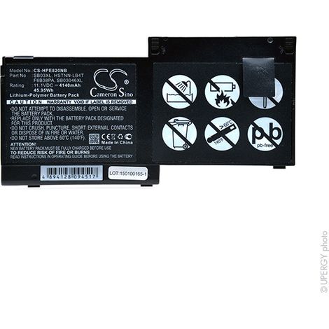 NX - Batterie ordinateur portable 11.1V 4140mAh - F6B38PAHSTNN-LB4TSB03046XLS (1/4)