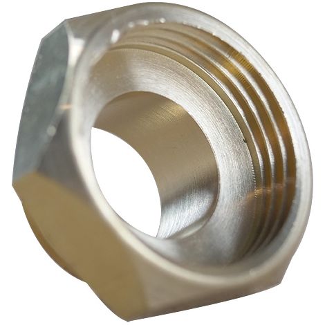Raccord laiton Femelle 1'' - Mâle 3/4 taraudage Fem.8.5mm (1/4)