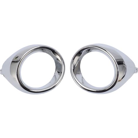 Paire de lunettes de phare antibrouillard côté conducteur et passager ABS chromé longue durée de vie 81481-33040 remplacement pour ES350 ES300h 2013-2015 (1/5)
