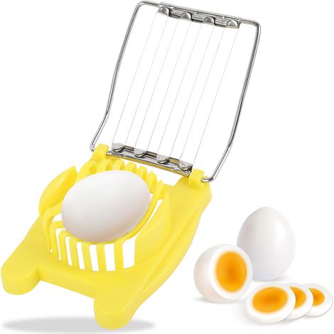 Coupe-œufs multifonction avec fils en acier inoxydable, outil de cuisine pour trancher les fraises et le fromage (1/5)