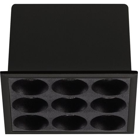 Faretto Da Incasso Lika 1 Luce Led Integrato Nero 10W Ip20