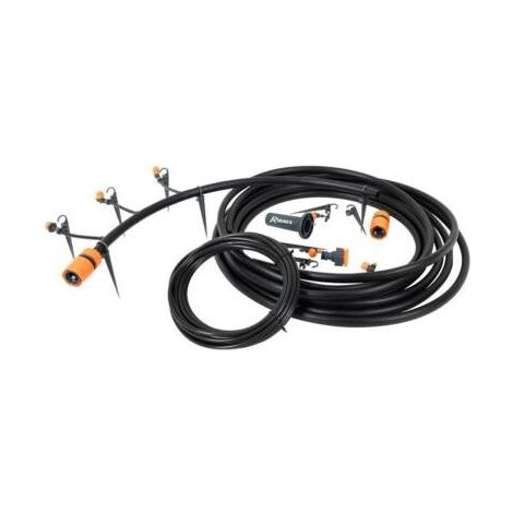 Ribimex – Kit irrigation goutte à goutte 10 m tuyau diamètre 4 mm et 13 mm – Débit réglable pour arrosage précis – Accessoire jardinage (1/5)