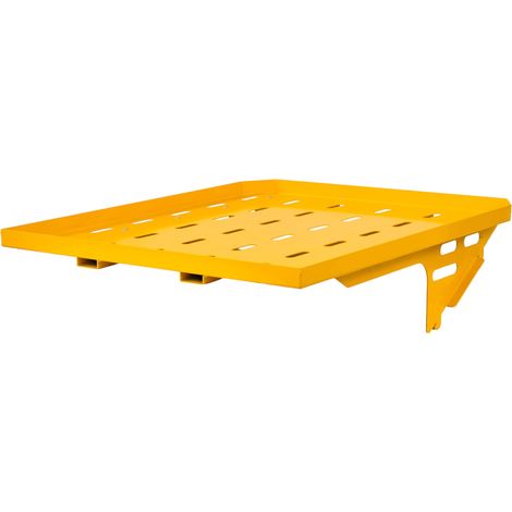 Plateau perforé 1000 x 800 mm 100 kg pour diables électriques ESB400 MW Tools ESLB100 (1/5)