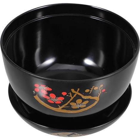 Bol à soupe japonais traditionnel avec couvercle compatible avec les bols à soupe (1/5)