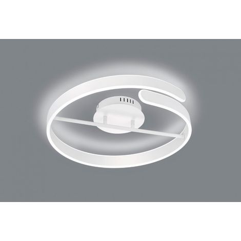 PARMA PLAFONIERA LED 37W 4500lm, 4000K BIANCA CON DIMMERAZIONE AD INTERRUTTORE D.50CM (1/2)