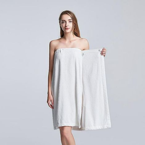 Peignoir de bain en microfibre douce, serviette de plage à séchage rapide, paréo de piscine, drapé de sauna, 80x150cm (1/5)